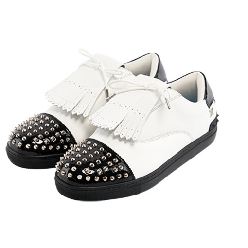M Golf Shooting Star Stud Shoes_WH