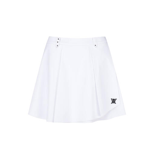 HOLIDAY WOMEN BUBBLE FLARE SKIRT_WH