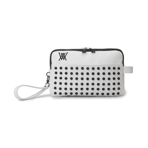 STUD POUCH_WH