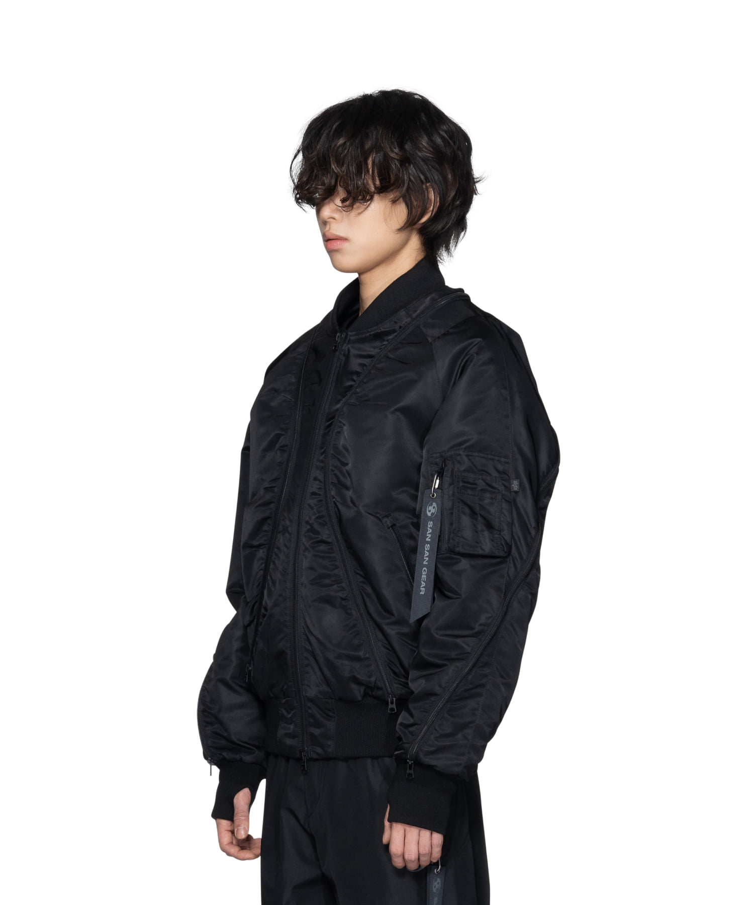 ジャケット・アウター San San Gear X ALPHA INDUSTRIES MA-1 ☆SAN SAN GEAR X ALPHA INDUSTRIES MA-1 FLIGHT JACKE.T☆ (San San