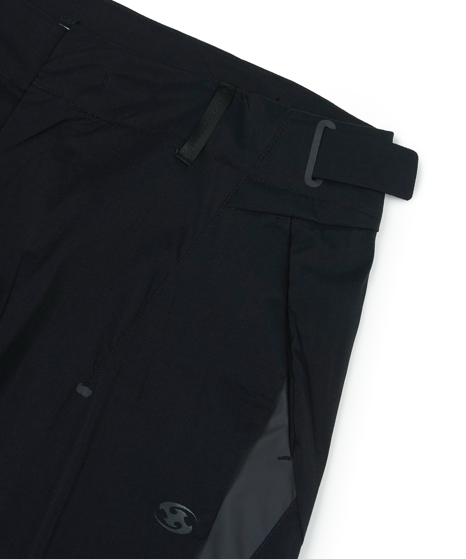 WELD PATCHED PANTS [BLACK] - SAN SAN GEAR