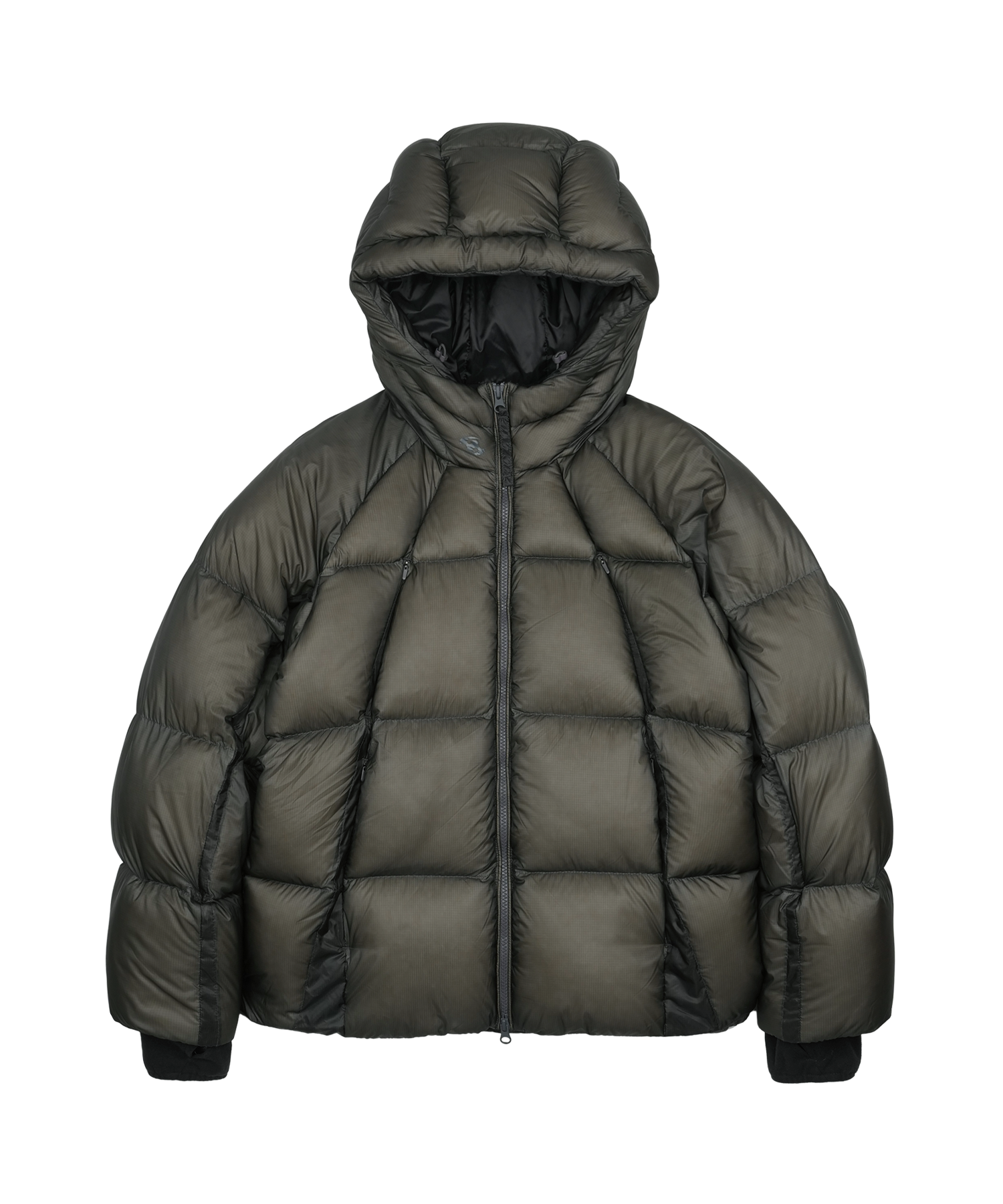 Sansangear ダウンジャケット size 2 Sansan Gear】 Suffix Puffer Jacket Grey ユニセックス (San