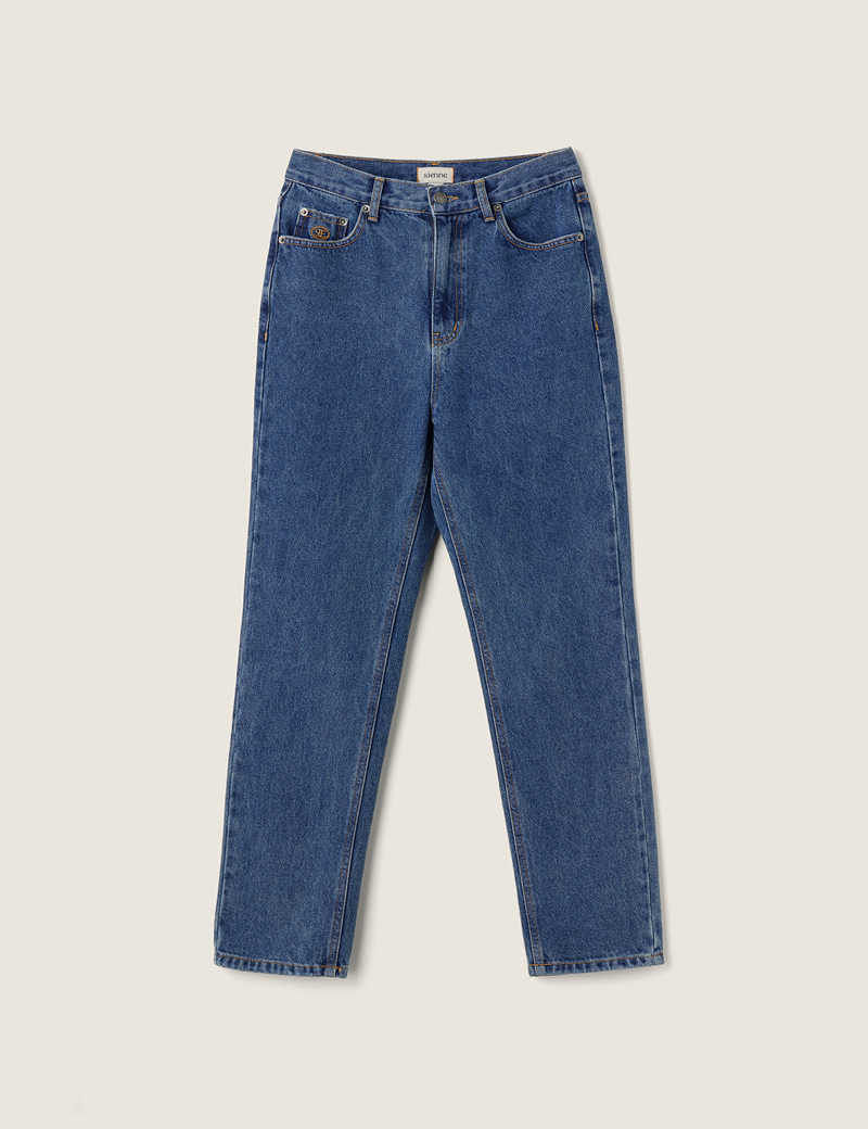 Oldfather Slimfit Denim Pants (Blue) - sienne