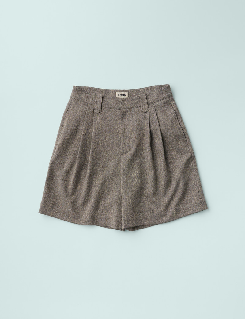 【SIENNE】 Owen Half Wool Shorts /追跡付 Owen Half Wool Shorts (Gray) - sienne