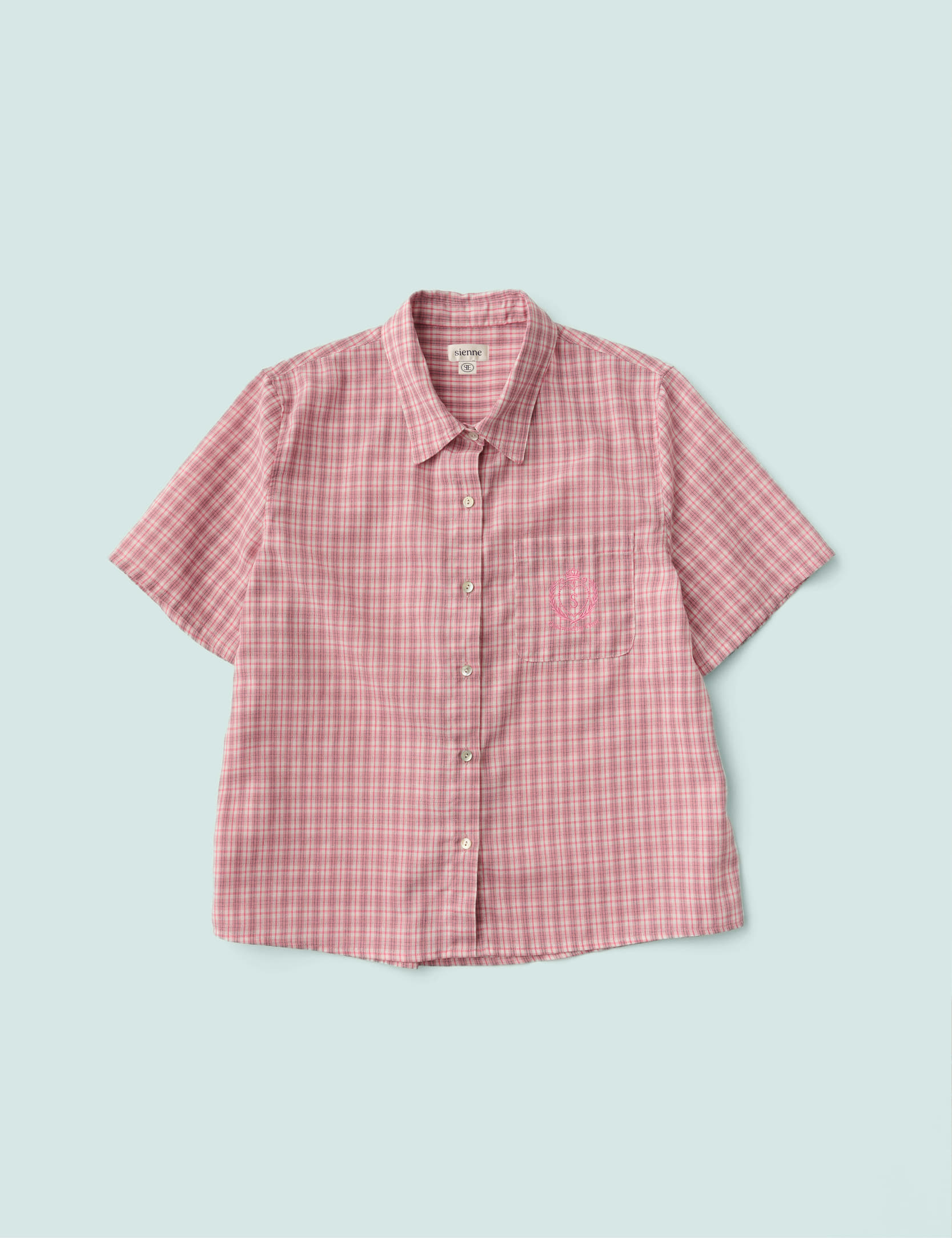●Sienne● Mone Ringer Top Sky Blue S4UTS051 Top - Top - sienne