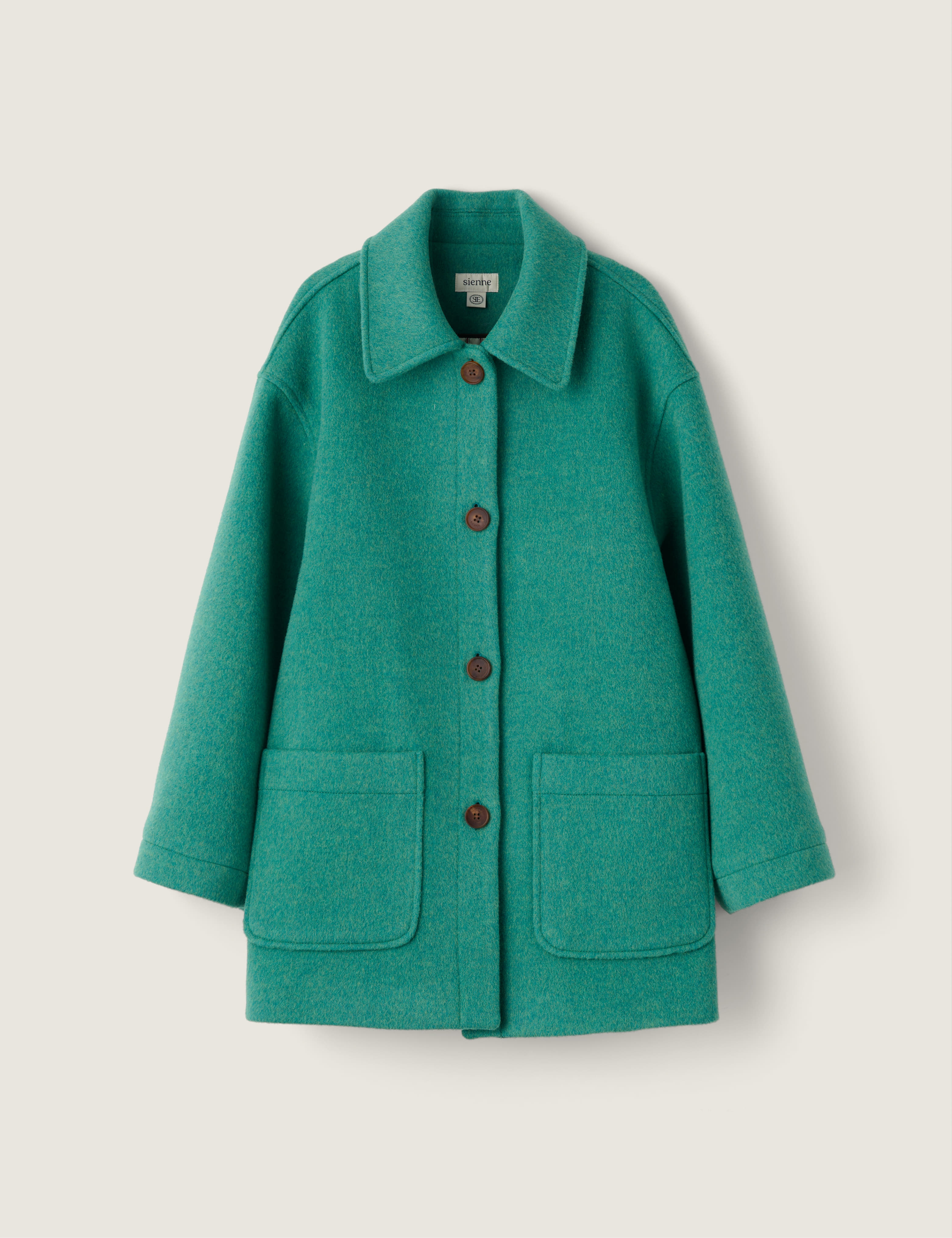 Margo Wool Jacket (Misty Green) - 시엔느