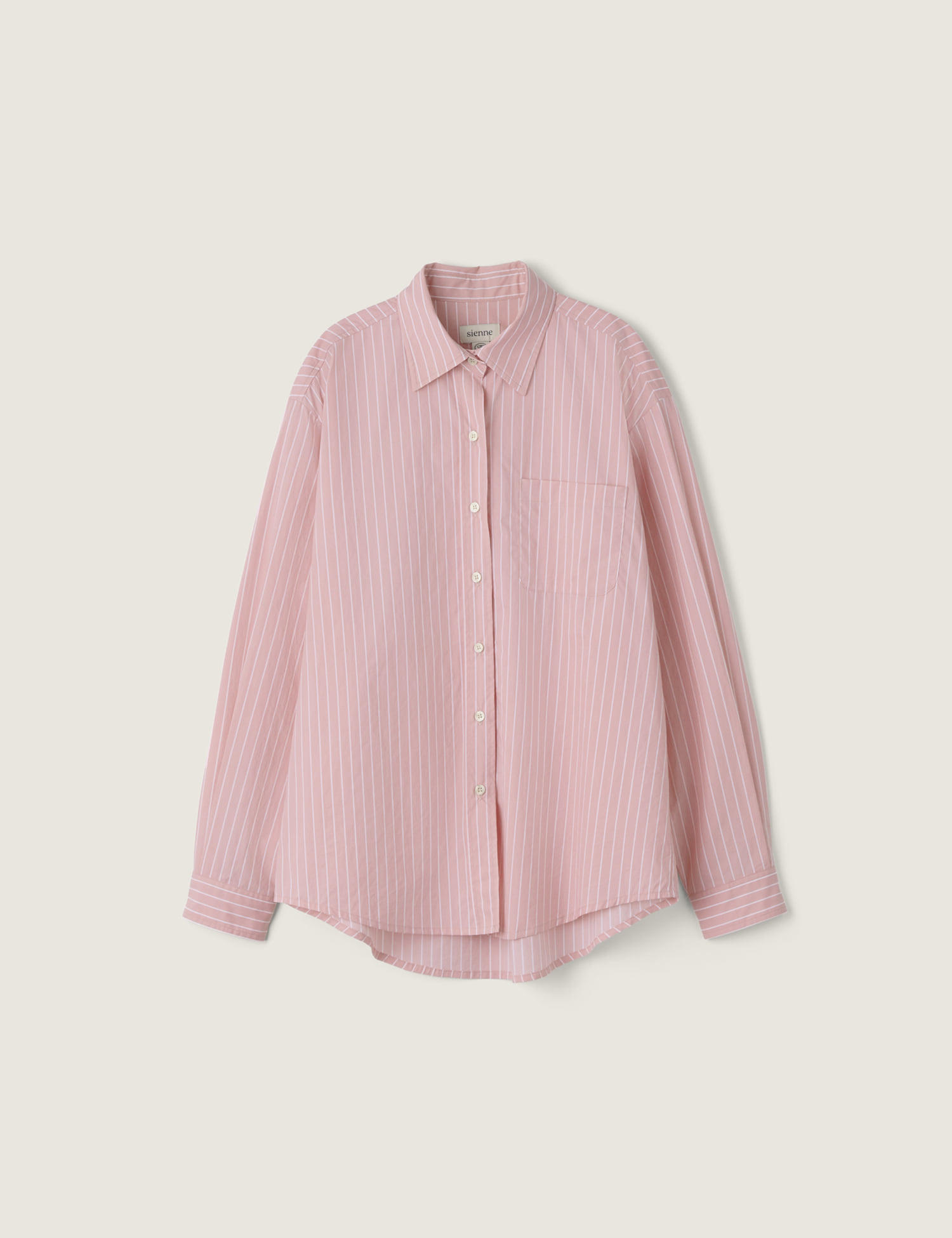Kelly Stripe Shirt (Pink) - sienne
