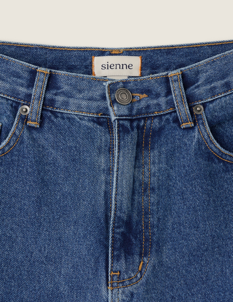 ●Sienne● Old fashioned Denim Pants Blue S5SDP01BL Old fashioned Denim Pants (Blue) - sienne