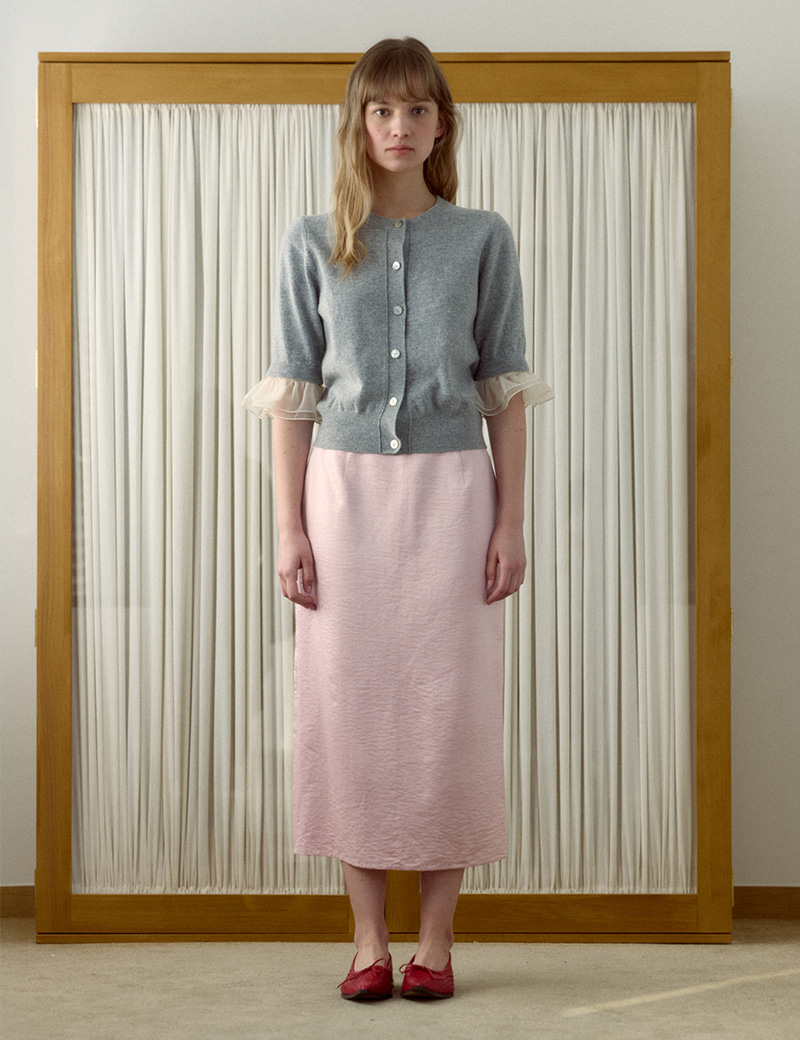 Nouvelle Wool Cardigan (Gray) - sienne