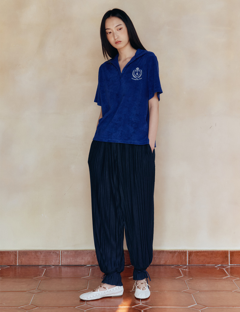 ●Sienne● Bless Stripe Top Navy S5STS01NV Bless Stripe Top (Navy) - sienne
