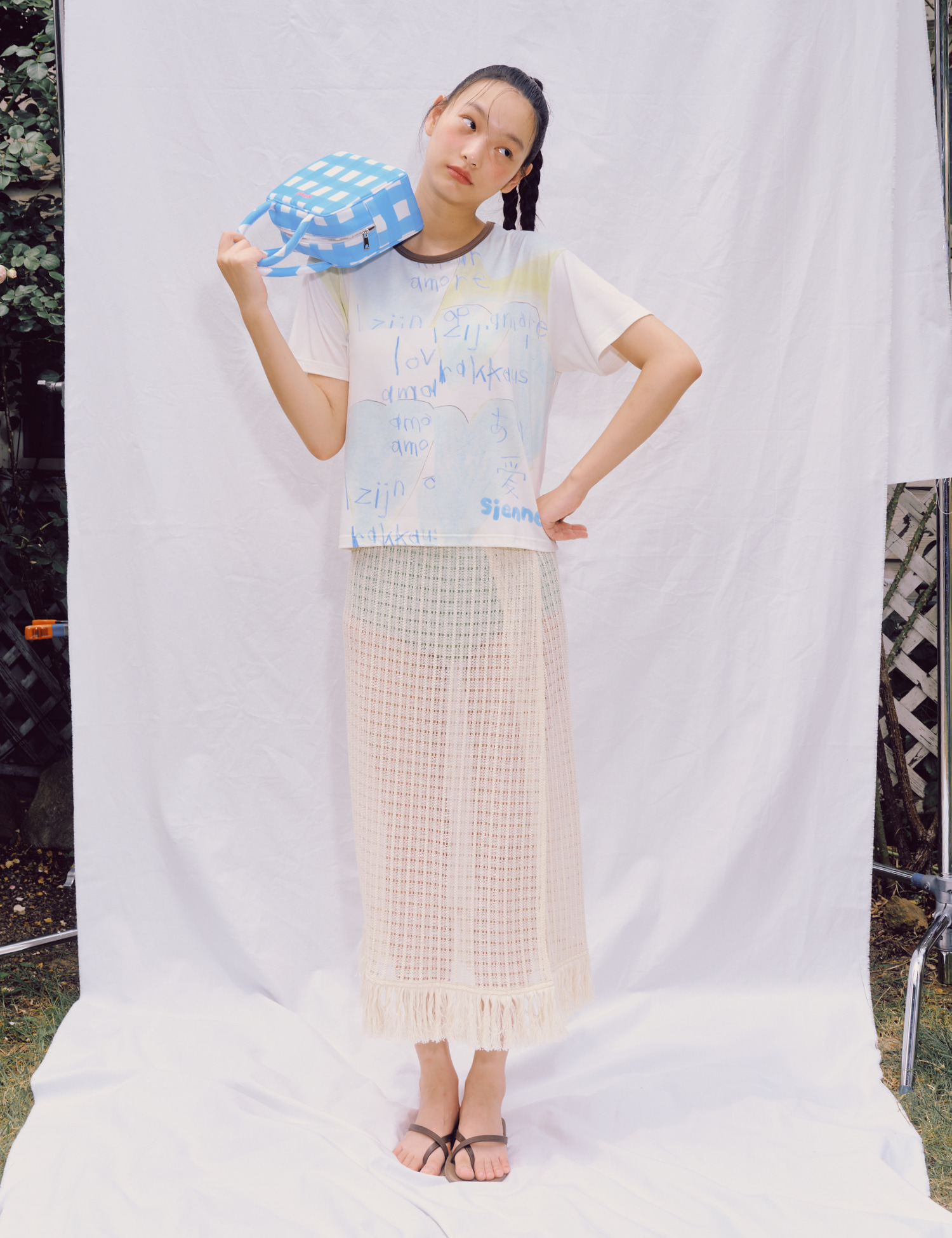 ●Sienne● Bless Stripe Top Melange Gray S5STS01GR Be Simple Striped Top – Gray Skies In May Boutique