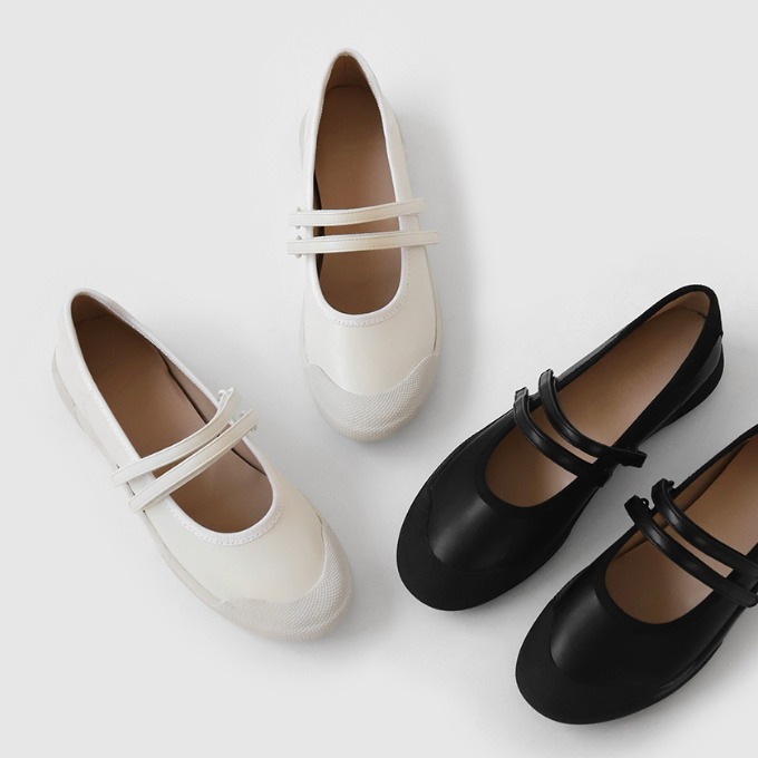 【SAPPUN】Mesh Mary Jane Flat Shoes ★韓国人気★送料関税込★ Maniel Mesh Maryjane Flats (1cm) - SAPPUN