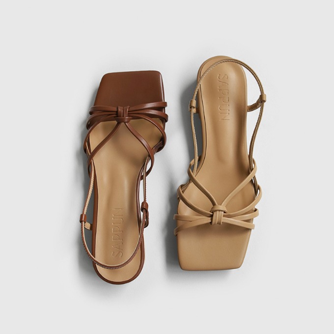 【SAPPUN】Strap flat sandals 2cm ★韓国人気★送料関税込★ Kimer Strap Flat Sandals (2cm) - SAPPUN