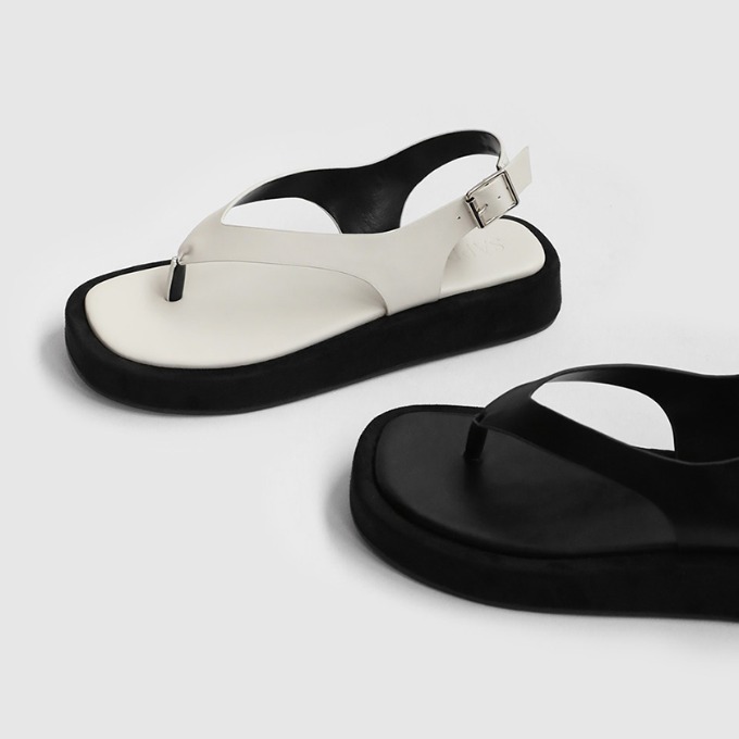 【SAPPUN】Strap flat sandals 2cm ★韓国人気★送料関税込★ SAPPUN KOREA - Neytty Double strap Sandals (2cm)