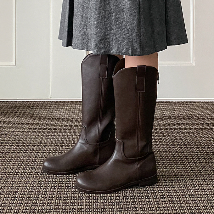 【COLOR iN ID】Andre Western Middle Boots Madre Western Middle boots (2.5cm) - SAPPUN