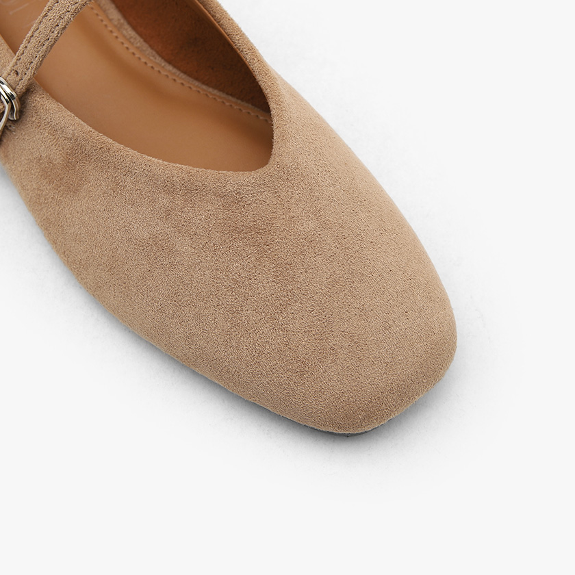 ETRÉ TOKYO スウェードメリージェーンフラットシューズ／サイズ36 ETRÉ TOKYO スウェードメリージェーンフラットシューズ／サイズ36