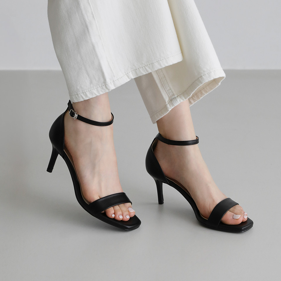 SAPPUN KOREA - Ploran Strap Sandal Heels (7/9cm)