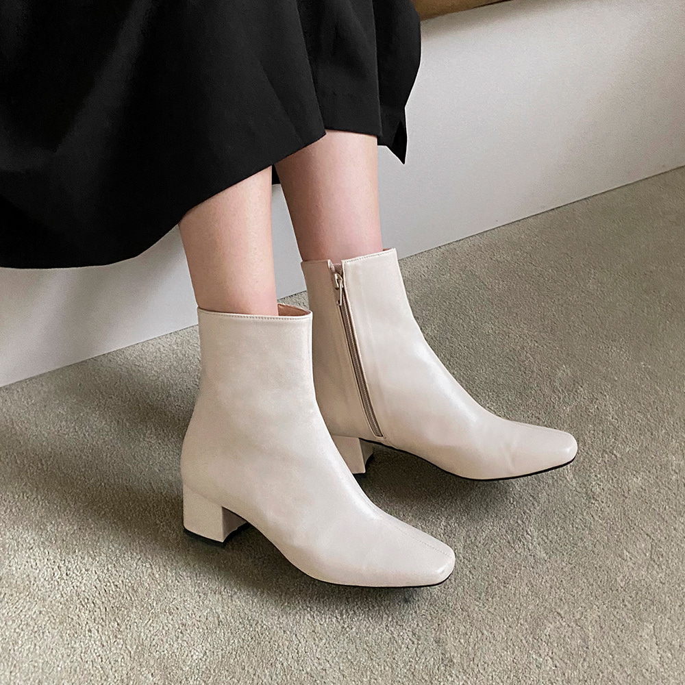 Meria Square Ankle boots (5cm)