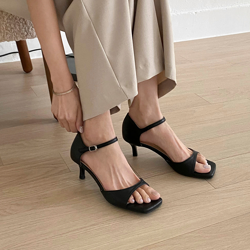 Medio Strap High heel Sandals (5cm)