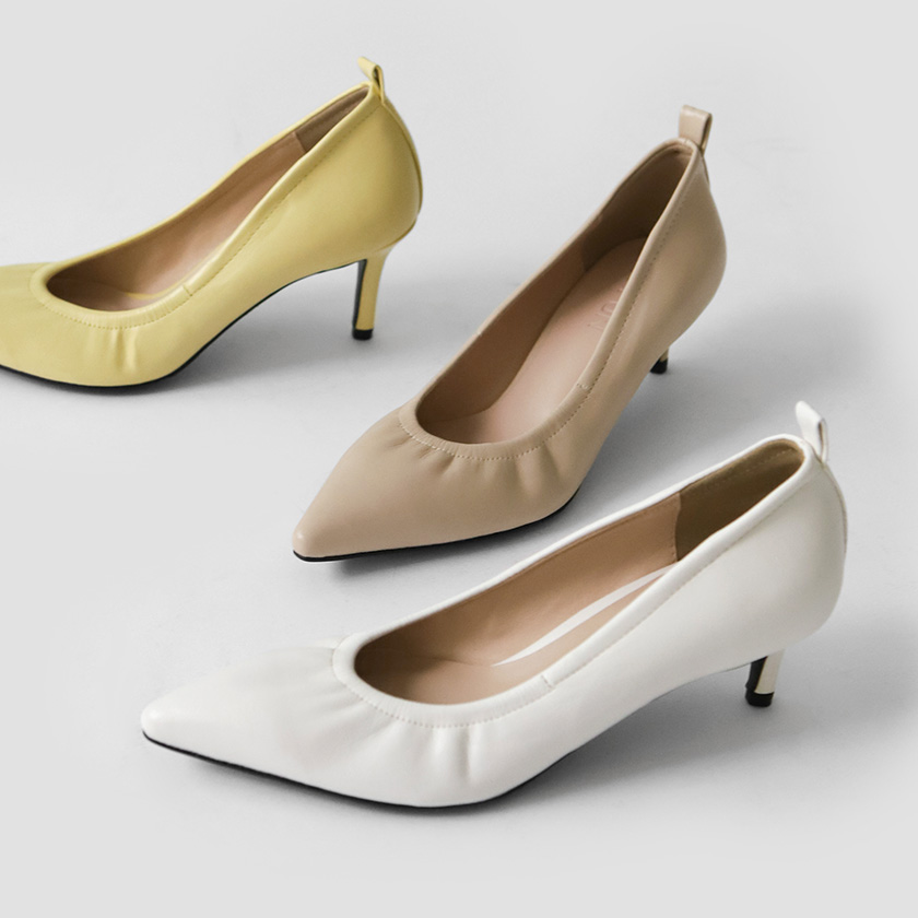 Rezia shirring Stiletto heels (5/7cm)