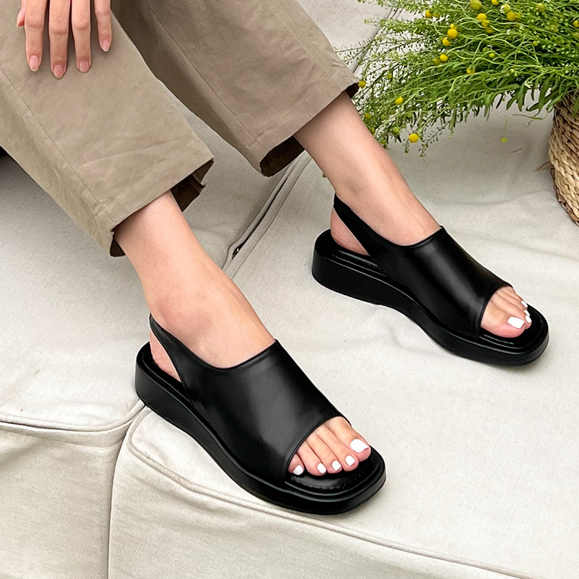 Revea Square Platform Sandals (3cm)