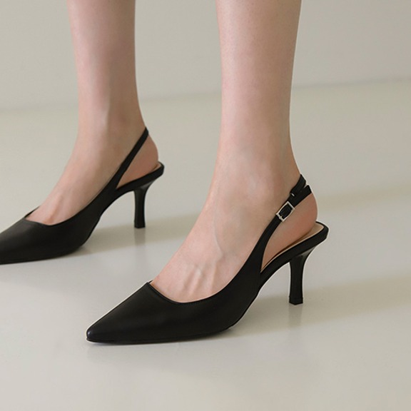 Evelyn Stiletto Slingback heel (5/7cm)