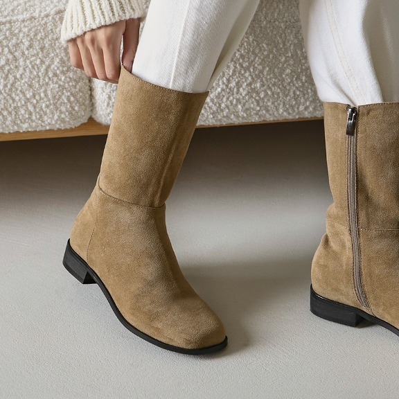 Furelie Square Middle boots (2.5cm)