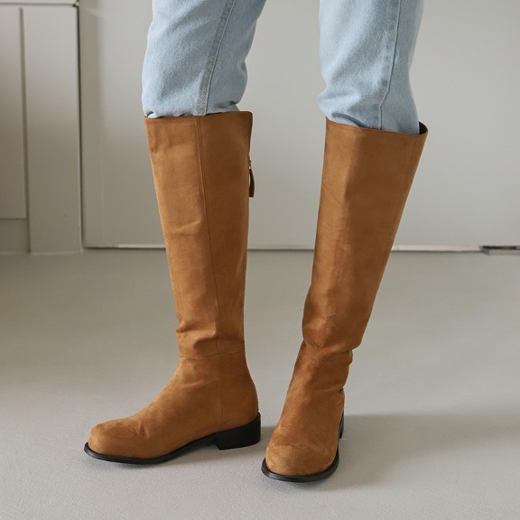 Rheatin Round Long boots (3.5cm)