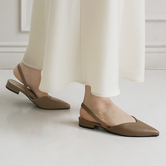 Tamika Slingback Flats (2cm)