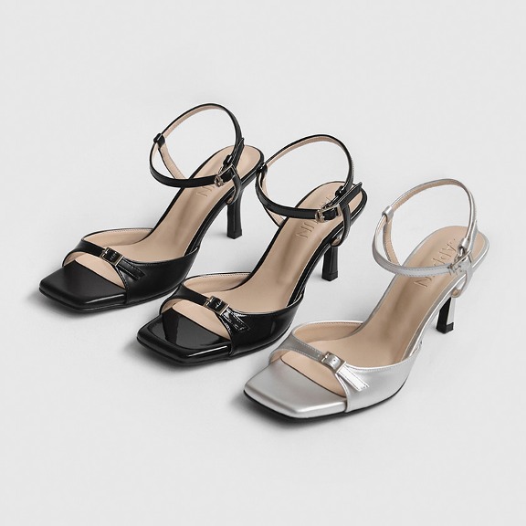 Movidin Square High heel Sandals (7cm)