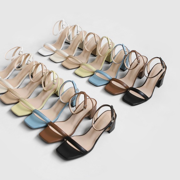 日本未入荷★SAPPUN★リンクル・ミュール全5色 Minimel リボン サンダル ミュール (6cm) - SAPPUN