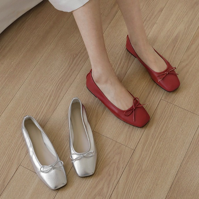 Ellisy Ribbon Flats (1cm) SAPPUN