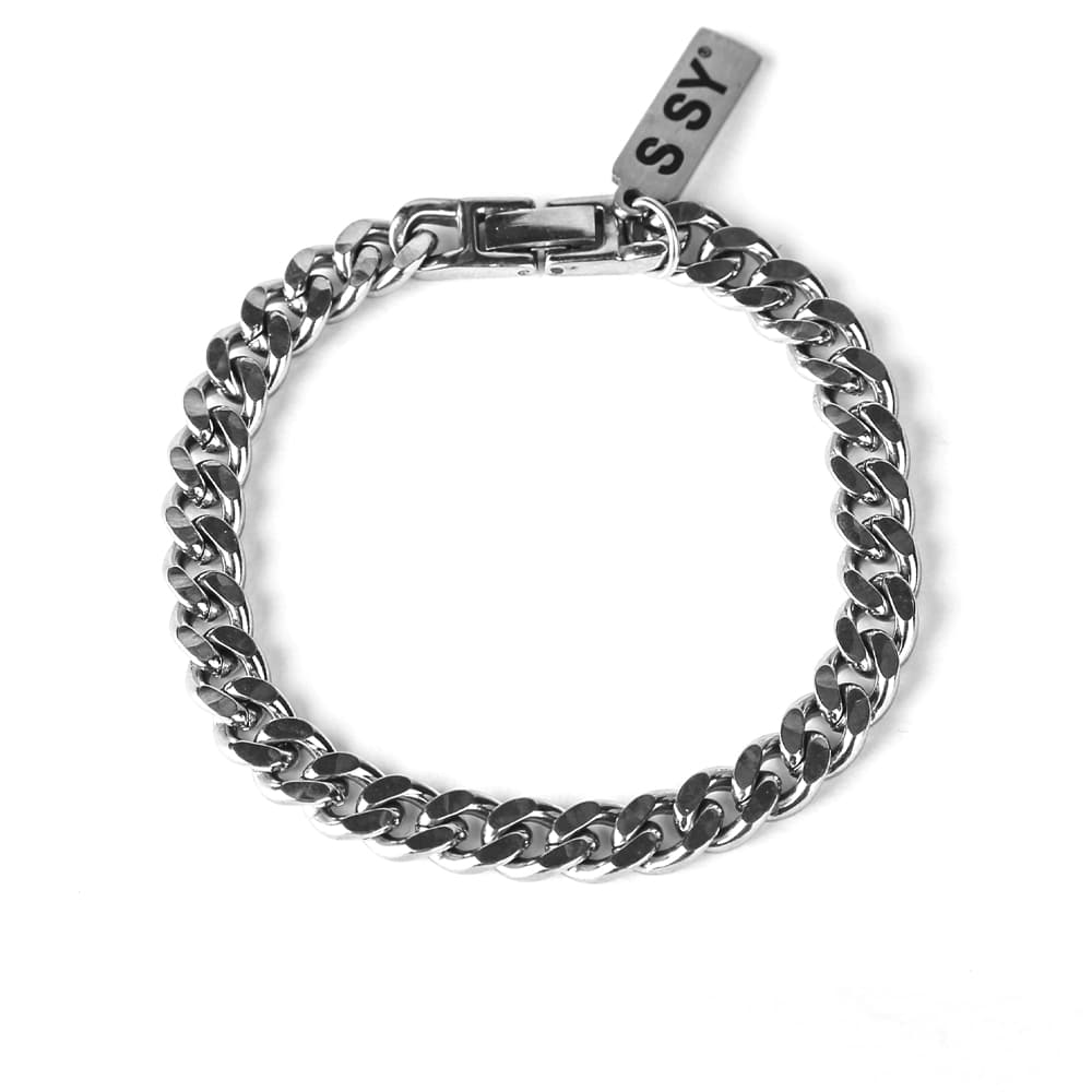 S SY BAR CHAIN BRACELET (SURGICAL STEEL)