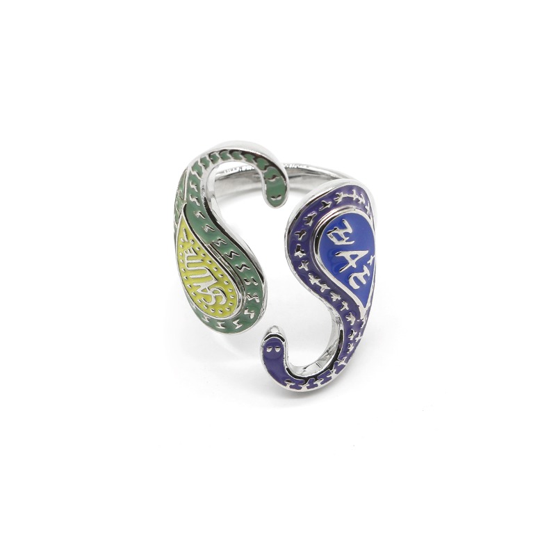 [2차분 입고완료][SALUTE X EVAE+ MOB : 살루트 X 이배몹] Bandana Color Paisley Ring