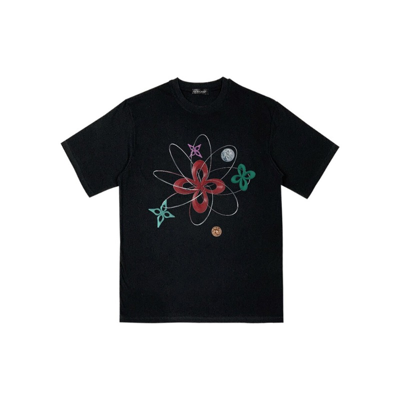 [SURGERY : 써저리] clover universe T-shirts &#039;black&#039;