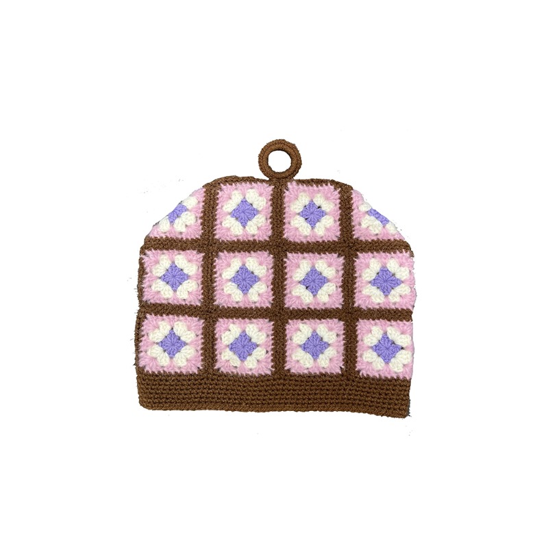 [SAM POMEROY : 샘포메로이] Crochet Beanie Brown