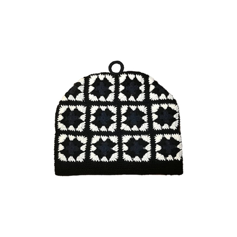 [SAM POMEROY : 샘포메로이] Crochet Beanie Black