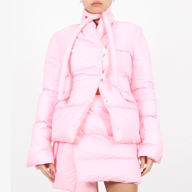 [OTTOLINGER : 오토링거] Thermore ecodown puffer blazer blush