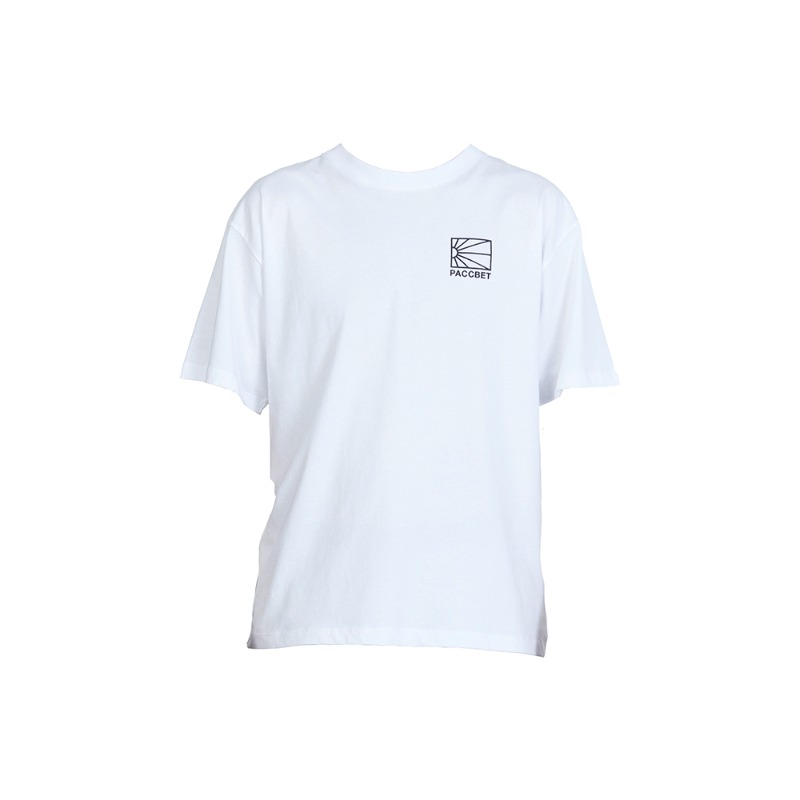[RASSVET : 라스벳] RASSVET logo artwork t-shirt white