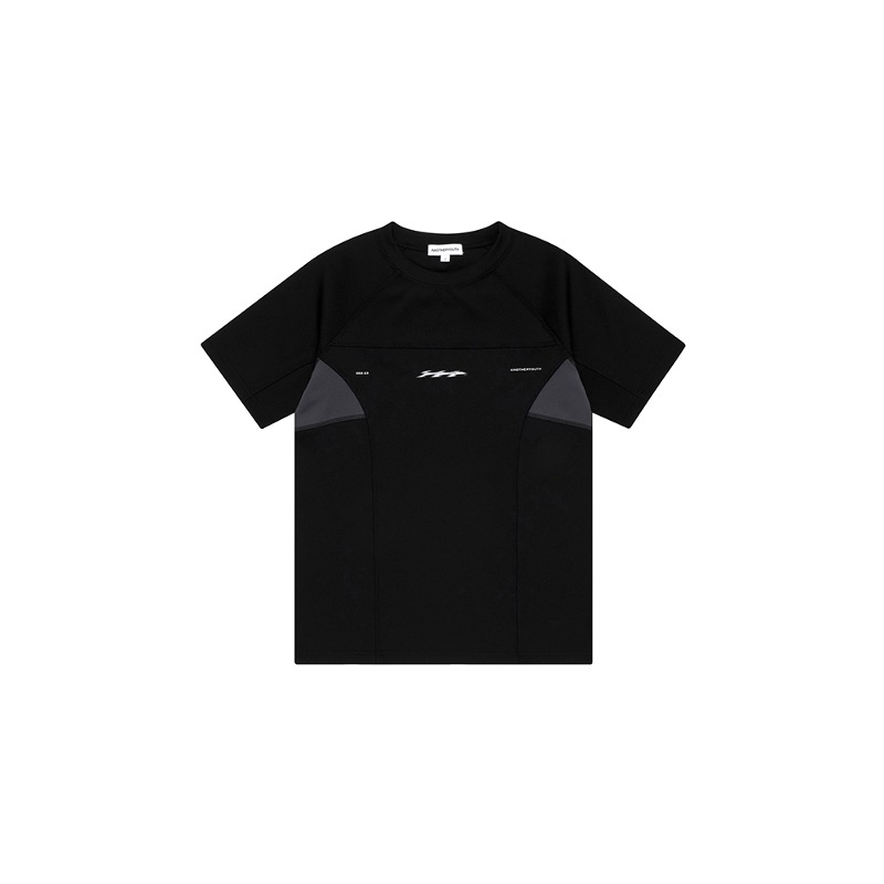 [ANOTHER YOUTH : 어나더유스] 002-23 athletic jersey T - black