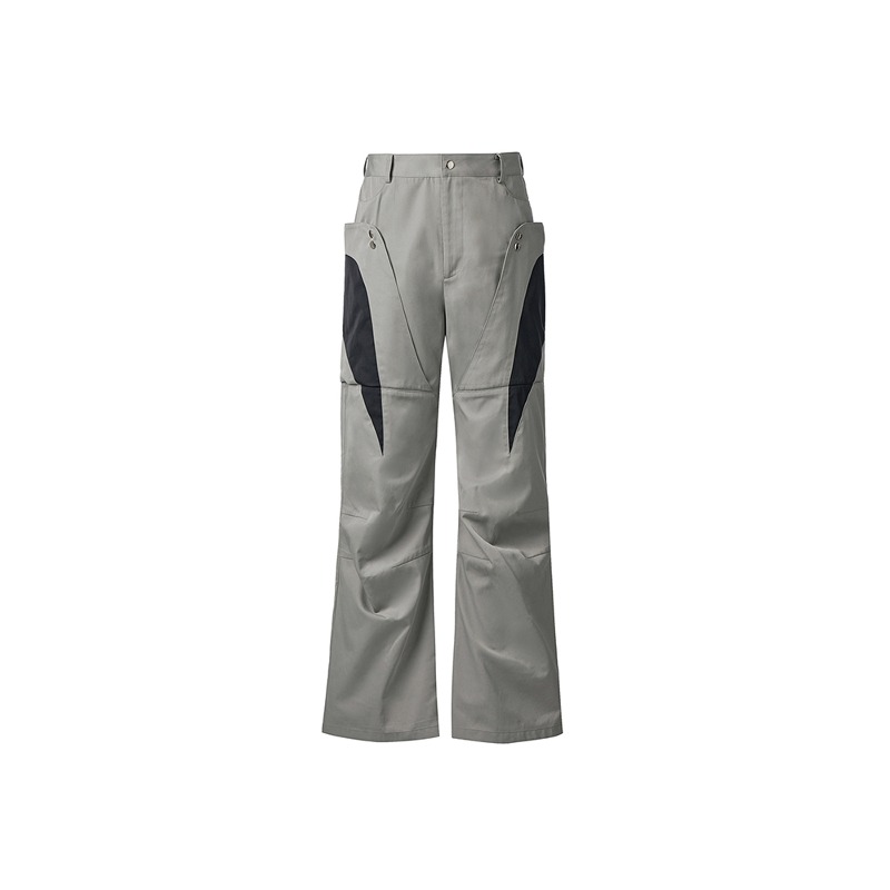 [ANOTHER YOUTH : 어나더유스] 003-23 FLAP POCKET PANTS SAND GREY