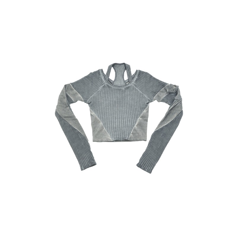 [AE SYNCTX : 에이시넥틱스] LAYERED TOP COOL GREY