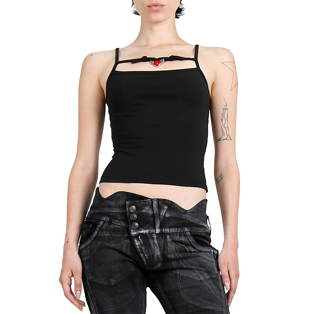 [OTTOLINGER : 오토링거] CHARMED TOP BLACK