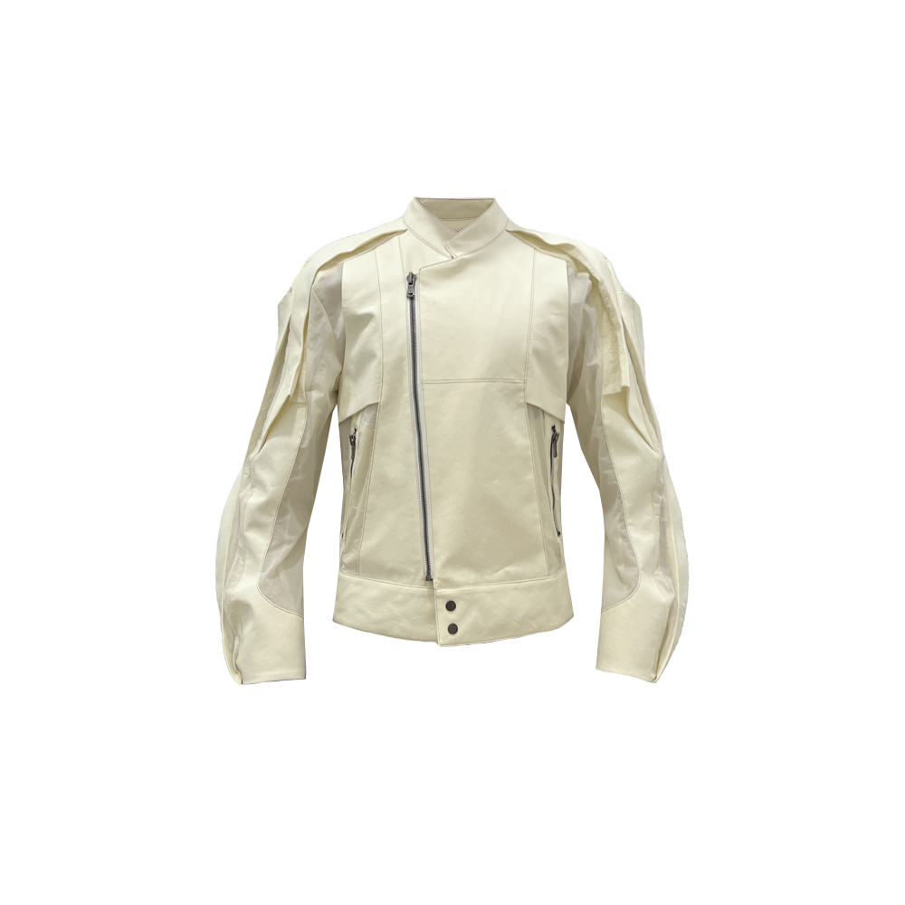 [CARNET ARCHIVE : 카르넷 아카이브] MOULD[A] SHELL RACING JACKET IVORY