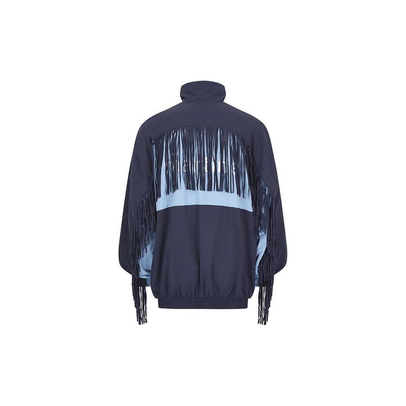 MARTINE ROSE : 마틴로즈] FRINGE TRACK JACKET IN BLUE - SAMPLAS