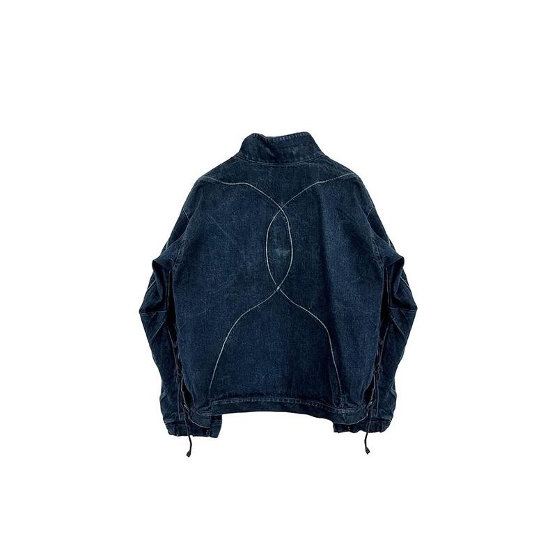KOZABURO : 코자부로] MONK JACKET CODE DENIM - SAMPLAS