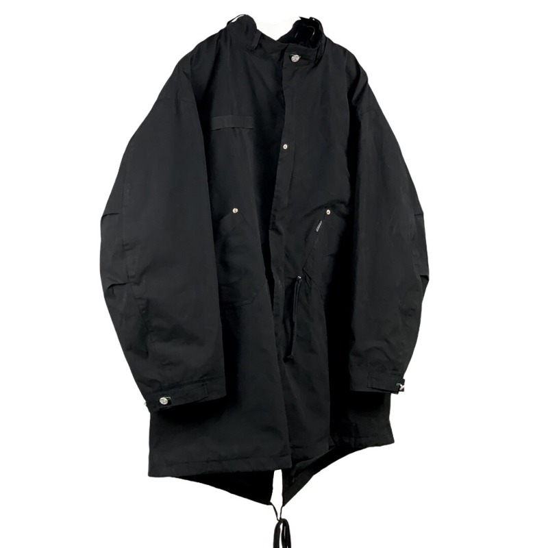 [SURGERY : 써저리] Pants Detail Fishtail Jacket Black