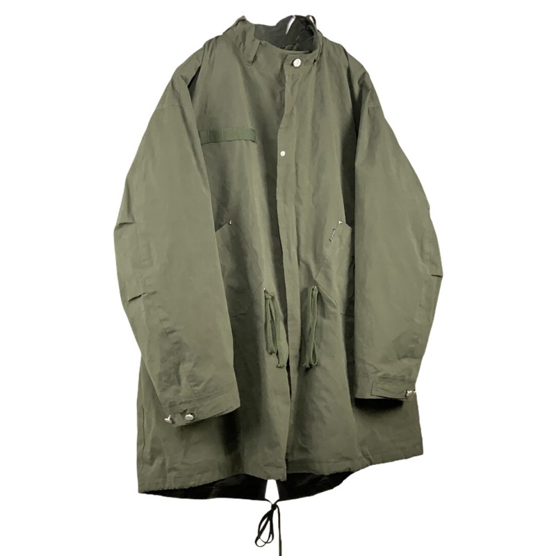 [SURGERY : 써저리] Pants Detail Fishtail Jacket Khaki