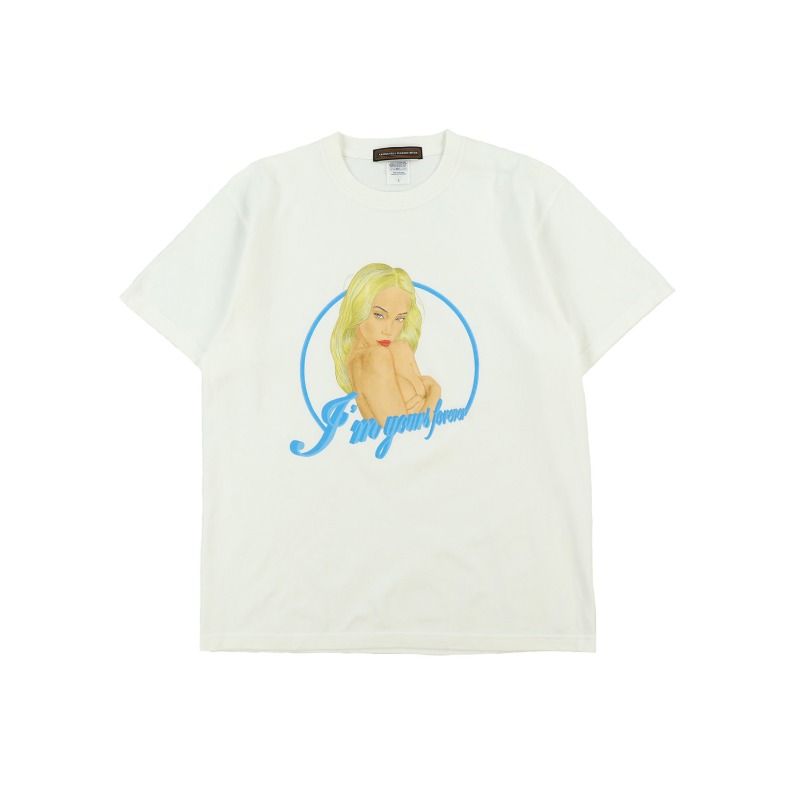 [AFB : 에이에프비] I&#039;m Yours Forever T-shirt White