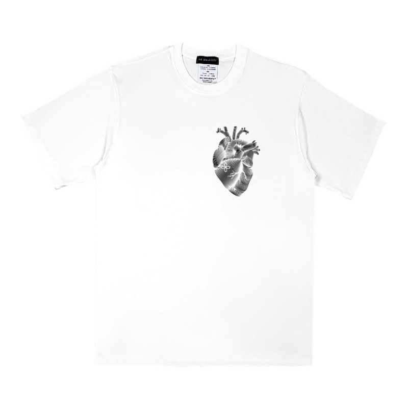 [SURGERY : 써저리] Heart t-shirts White
